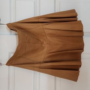 Leather skirt